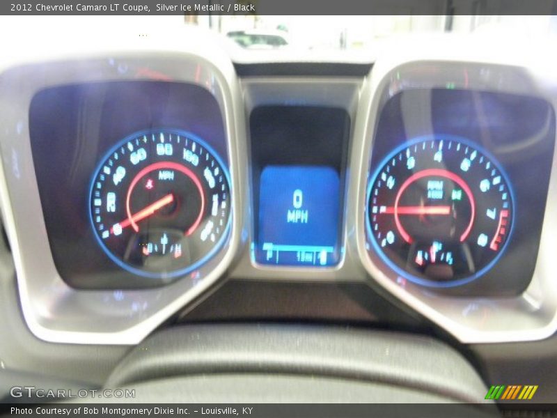Silver Ice Metallic / Black 2012 Chevrolet Camaro LT Coupe