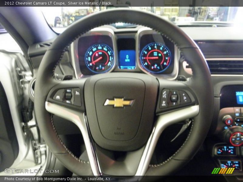 Silver Ice Metallic / Black 2012 Chevrolet Camaro LT Coupe