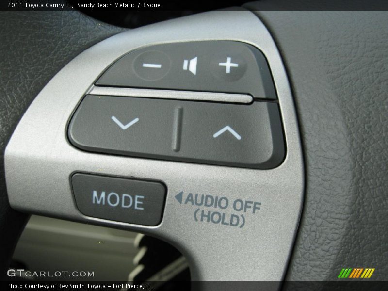 Sandy Beach Metallic / Bisque 2011 Toyota Camry LE