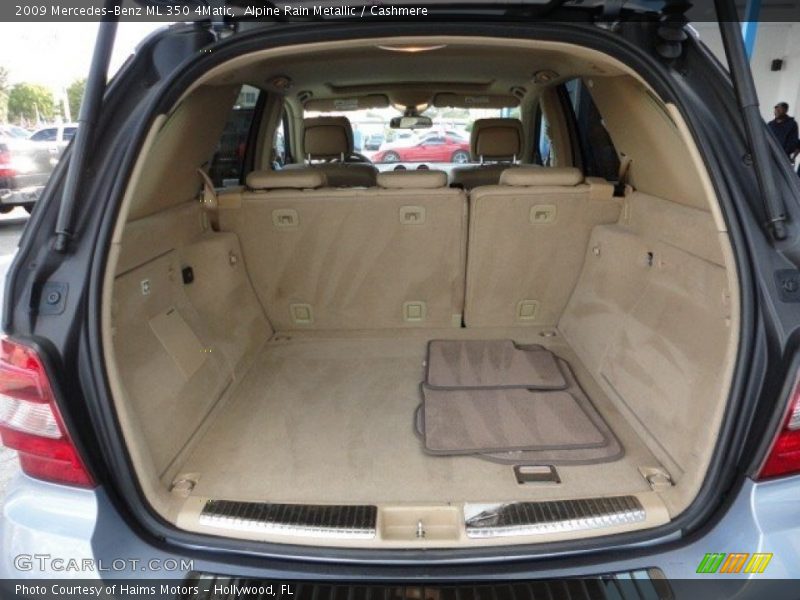  2009 ML 350 4Matic Trunk