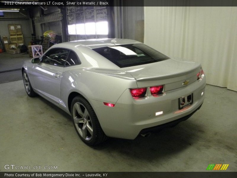 Silver Ice Metallic / Black 2012 Chevrolet Camaro LT Coupe