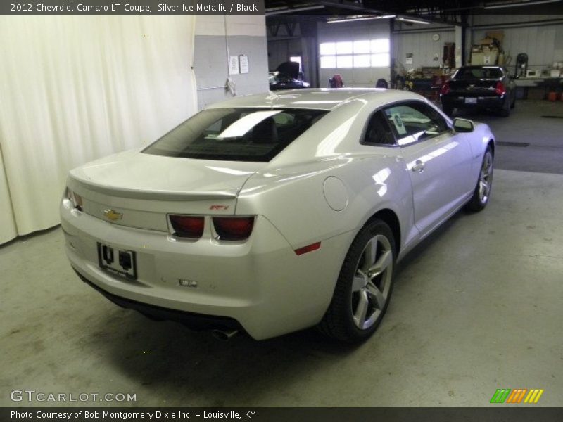 Silver Ice Metallic / Black 2012 Chevrolet Camaro LT Coupe