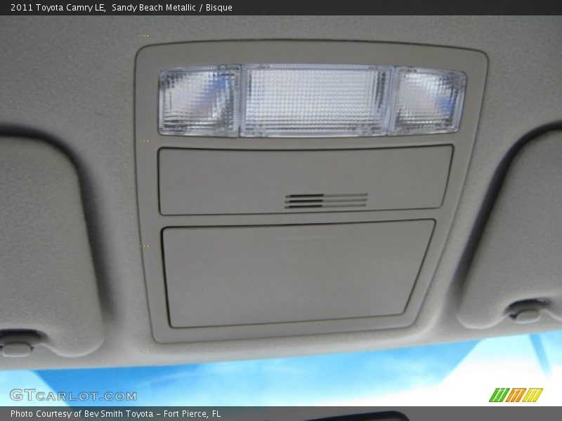 Sandy Beach Metallic / Bisque 2011 Toyota Camry LE