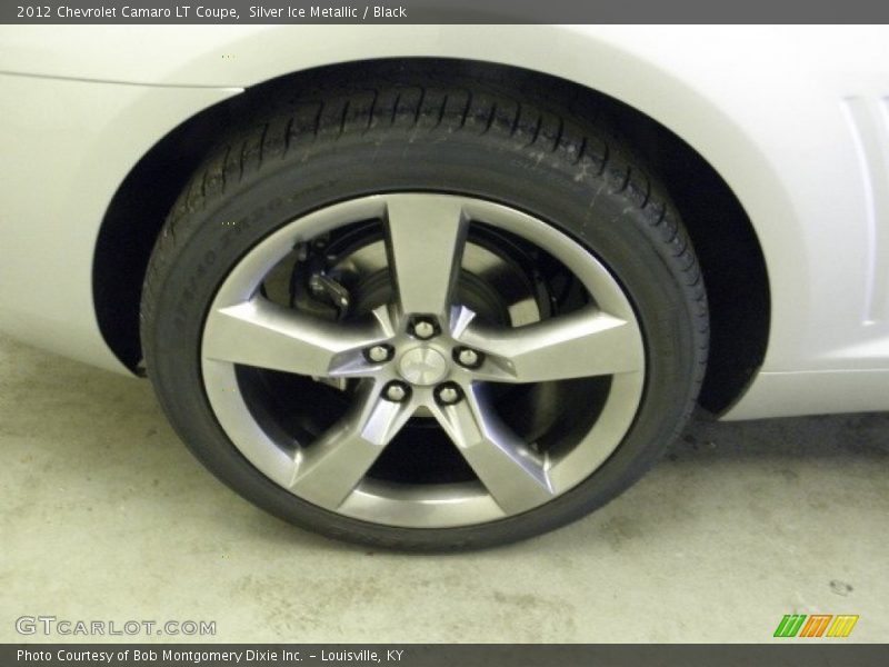Silver Ice Metallic / Black 2012 Chevrolet Camaro LT Coupe