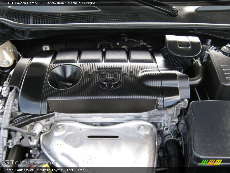 Sandy Beach Metallic / Bisque 2011 Toyota Camry LE