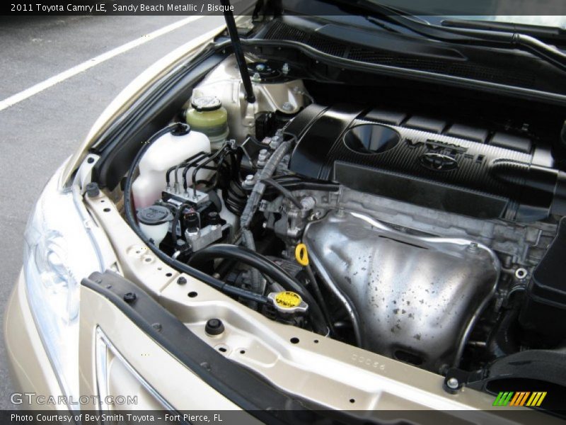 Sandy Beach Metallic / Bisque 2011 Toyota Camry LE