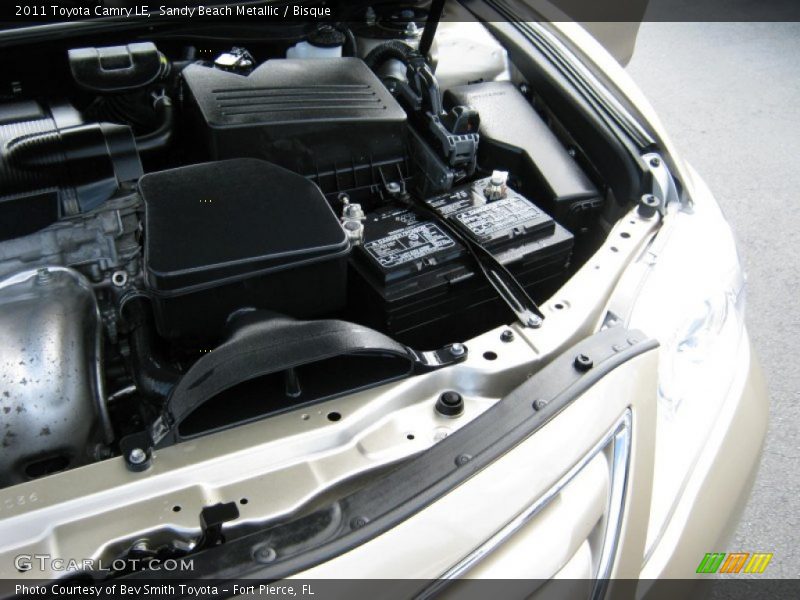 Sandy Beach Metallic / Bisque 2011 Toyota Camry LE