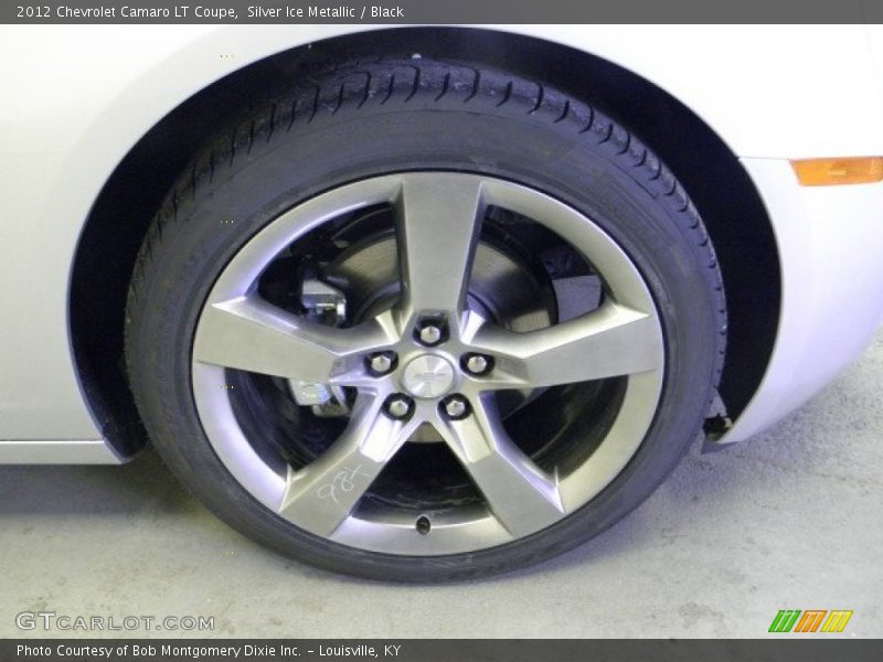 Silver Ice Metallic / Black 2012 Chevrolet Camaro LT Coupe