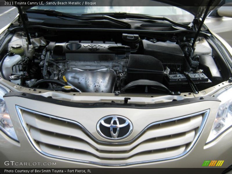 Sandy Beach Metallic / Bisque 2011 Toyota Camry LE
