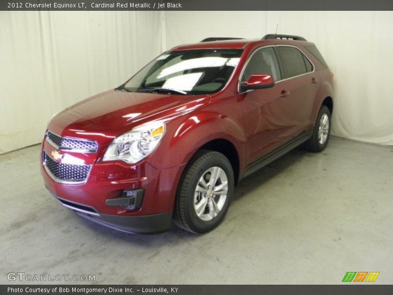 Cardinal Red Metallic / Jet Black 2012 Chevrolet Equinox LT