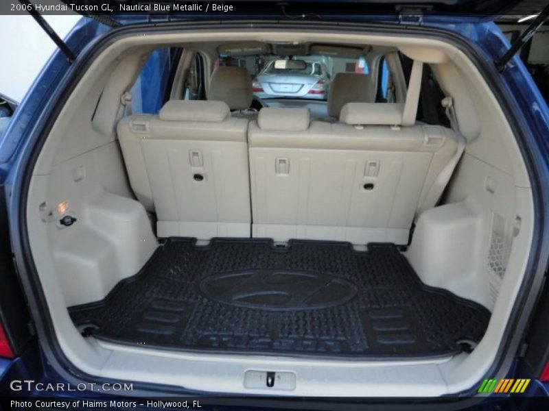 Nautical Blue Metallic / Beige 2006 Hyundai Tucson GL