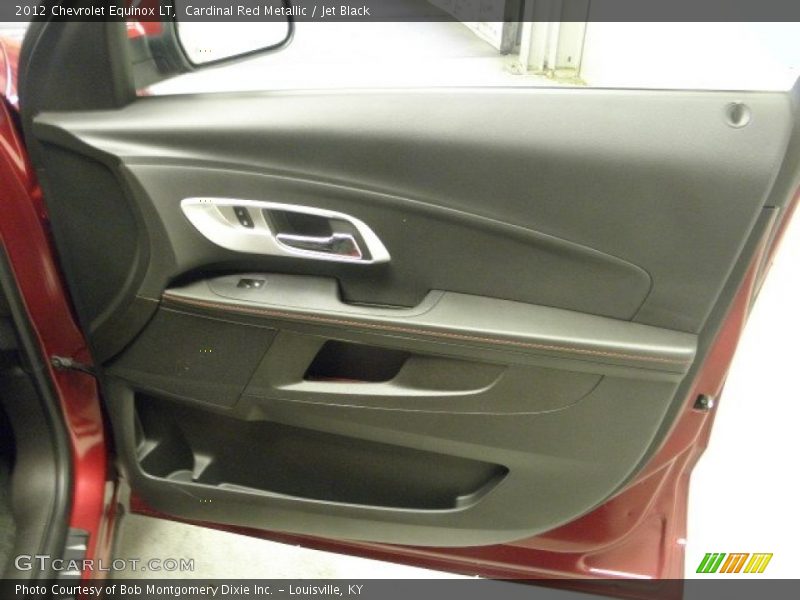 Cardinal Red Metallic / Jet Black 2012 Chevrolet Equinox LT