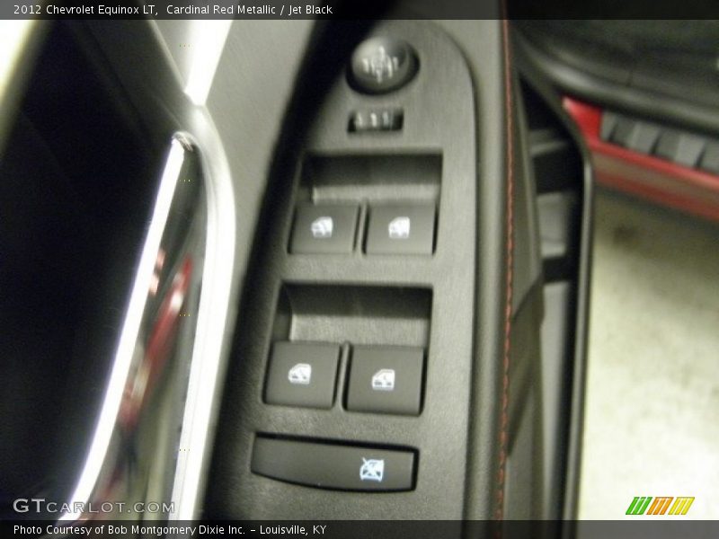 Cardinal Red Metallic / Jet Black 2012 Chevrolet Equinox LT