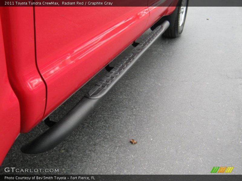 Radiant Red / Graphite Gray 2011 Toyota Tundra CrewMax