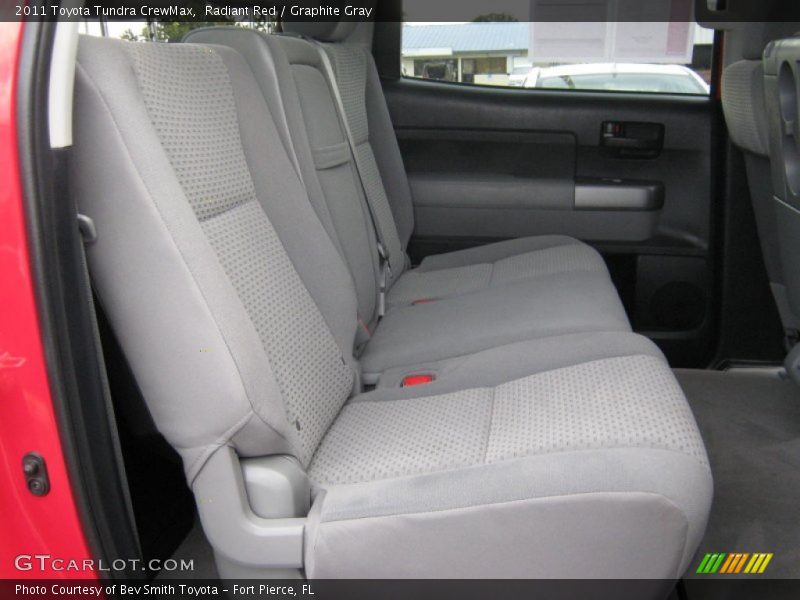 Radiant Red / Graphite Gray 2011 Toyota Tundra CrewMax