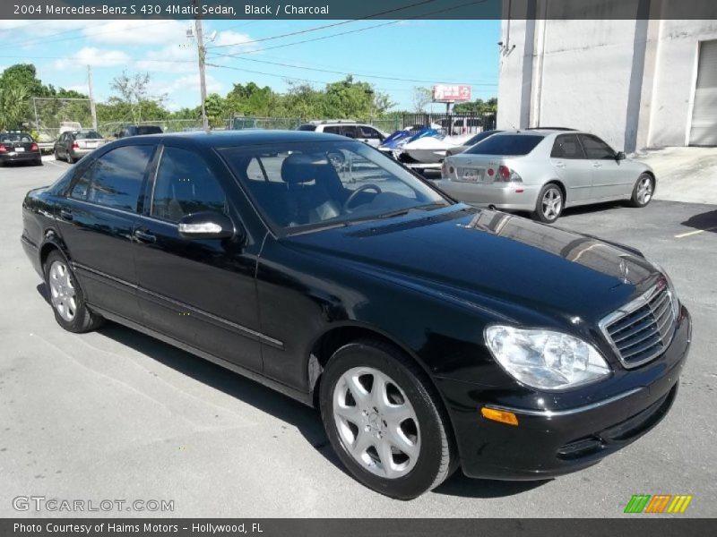 Black / Charcoal 2004 Mercedes-Benz S 430 4Matic Sedan