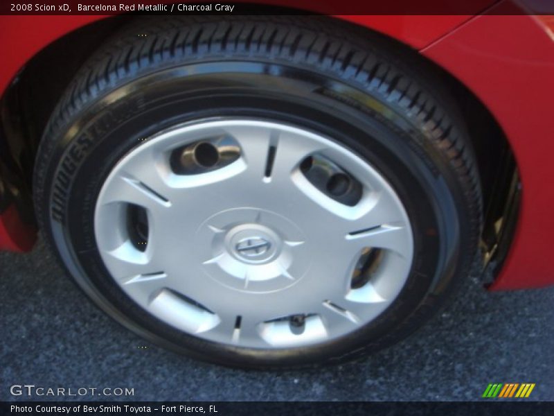 Barcelona Red Metallic / Charcoal Gray 2008 Scion xD