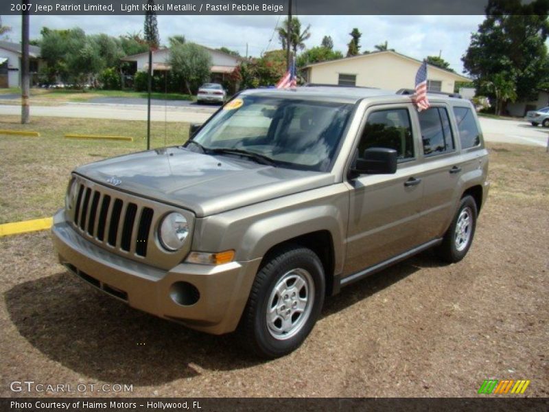 Light Khaki Metallic / Pastel Pebble Beige 2007 Jeep Patriot Limited