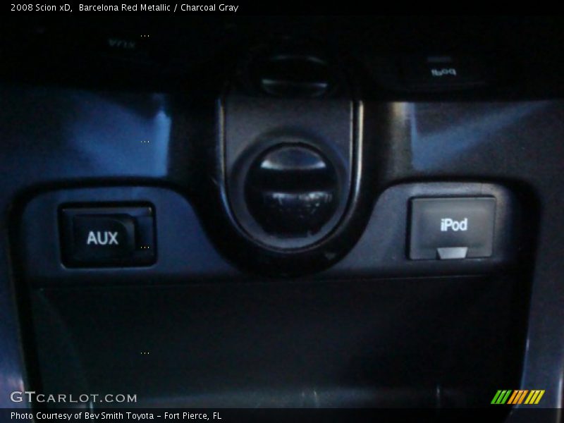 Barcelona Red Metallic / Charcoal Gray 2008 Scion xD