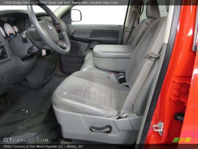  2008 Ram 1500 TRX4 Quad Cab 4x4 Medium Slate Gray Interior