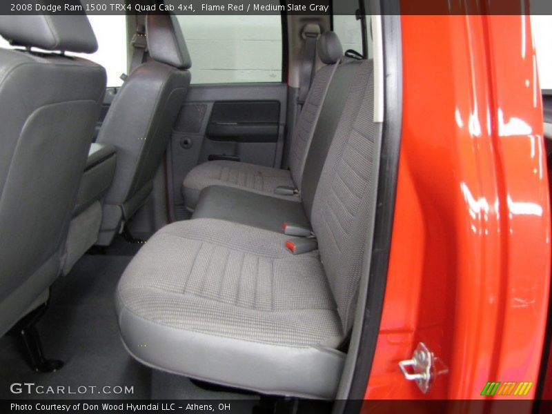  2008 Ram 1500 TRX4 Quad Cab 4x4 Medium Slate Gray Interior