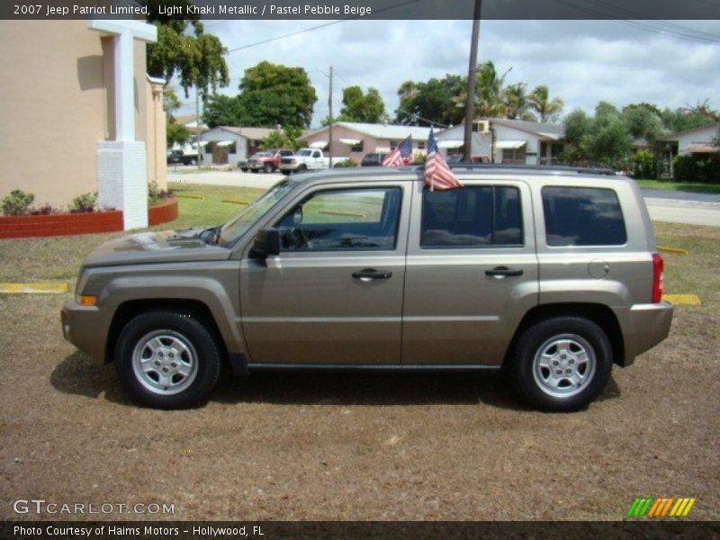 Light Khaki Metallic / Pastel Pebble Beige 2007 Jeep Patriot Limited