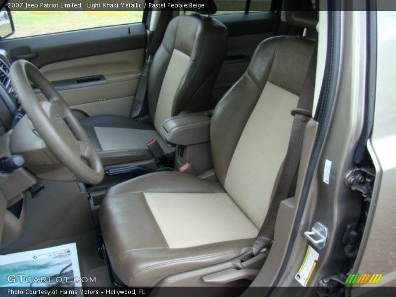 Light Khaki Metallic / Pastel Pebble Beige 2007 Jeep Patriot Limited