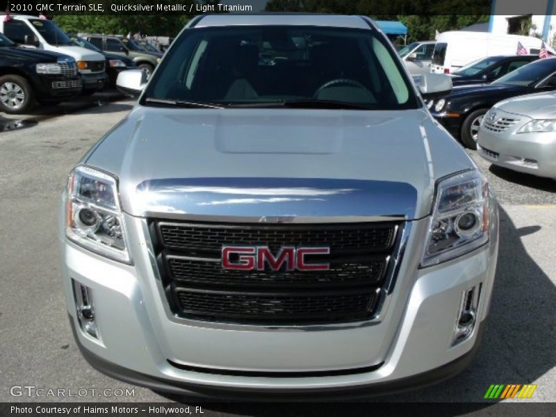 Quicksilver Metallic / Light Titanium 2010 GMC Terrain SLE