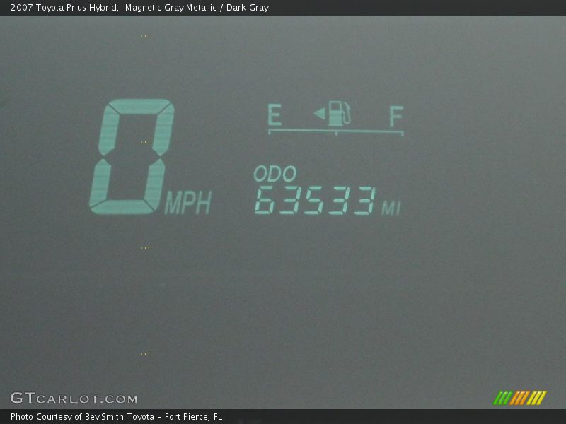 Magnetic Gray Metallic / Dark Gray 2007 Toyota Prius Hybrid