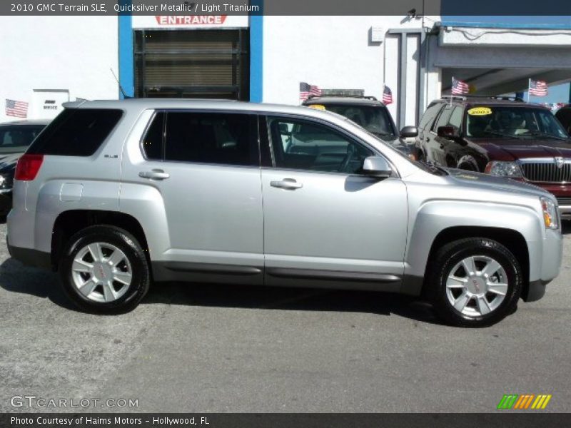 Quicksilver Metallic / Light Titanium 2010 GMC Terrain SLE