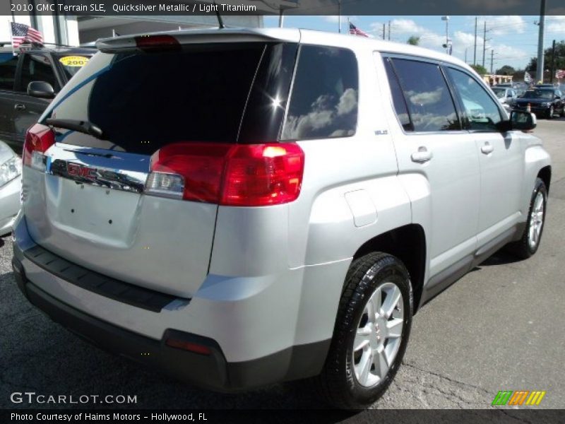 Quicksilver Metallic / Light Titanium 2010 GMC Terrain SLE