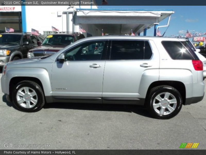 Quicksilver Metallic / Light Titanium 2010 GMC Terrain SLE