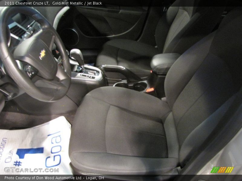 Gold Mist Metallic / Jet Black 2011 Chevrolet Cruze LT