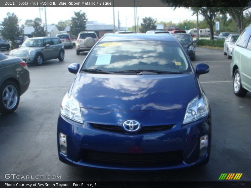 Blue Ribbon Metallic / Bisque 2011 Toyota Prius Hybrid II