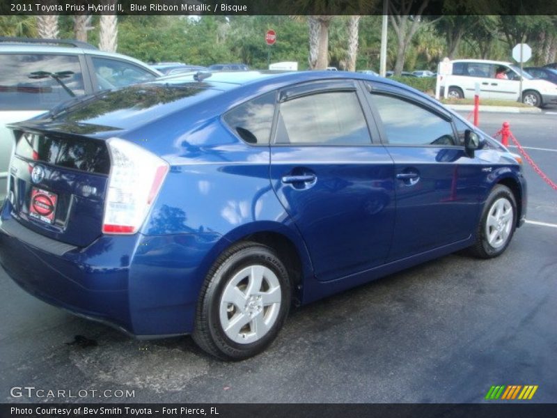 Blue Ribbon Metallic / Bisque 2011 Toyota Prius Hybrid II