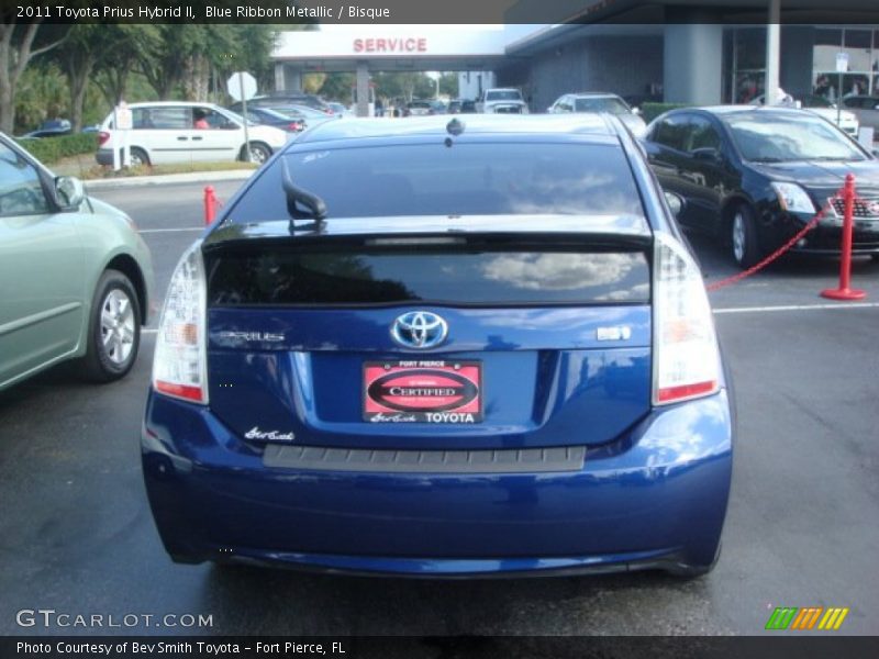 Blue Ribbon Metallic / Bisque 2011 Toyota Prius Hybrid II