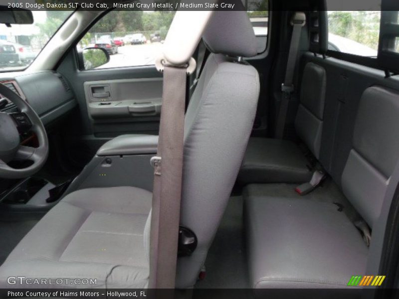 Mineral Gray Metallic / Medium Slate Gray 2005 Dodge Dakota SLT Club Cab