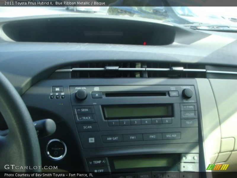 Blue Ribbon Metallic / Bisque 2011 Toyota Prius Hybrid II