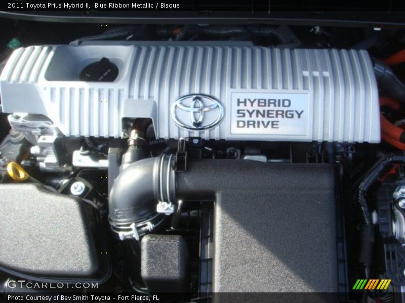 Blue Ribbon Metallic / Bisque 2011 Toyota Prius Hybrid II