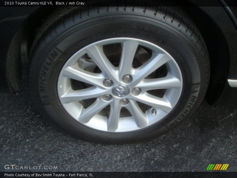 Black / Ash Gray 2010 Toyota Camry XLE V6