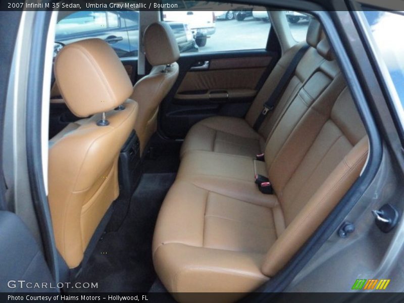 Umbria Gray Metallic / Bourbon 2007 Infiniti M 35 Sedan