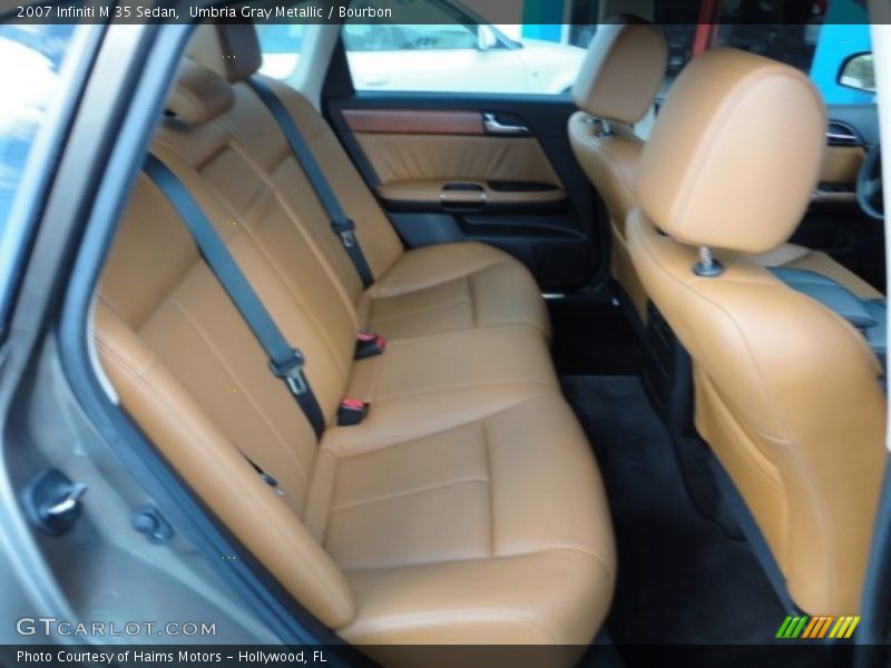 Umbria Gray Metallic / Bourbon 2007 Infiniti M 35 Sedan