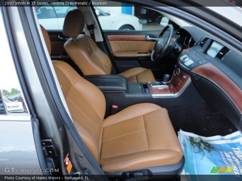 Umbria Gray Metallic / Bourbon 2007 Infiniti M 35 Sedan