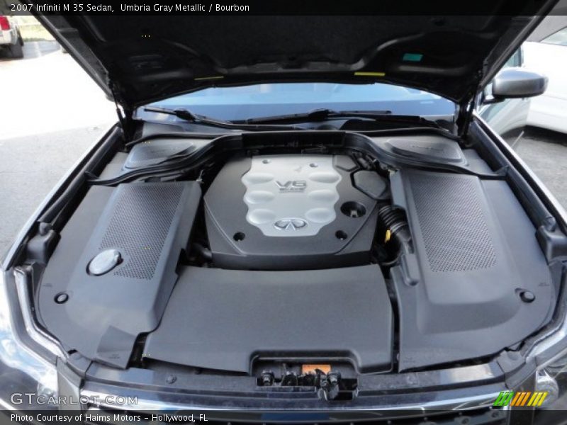 Umbria Gray Metallic / Bourbon 2007 Infiniti M 35 Sedan