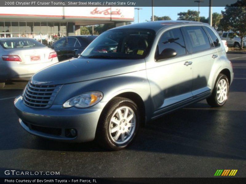 Silver Steel Metallic / Pastel Slate Gray 2008 Chrysler PT Cruiser Touring