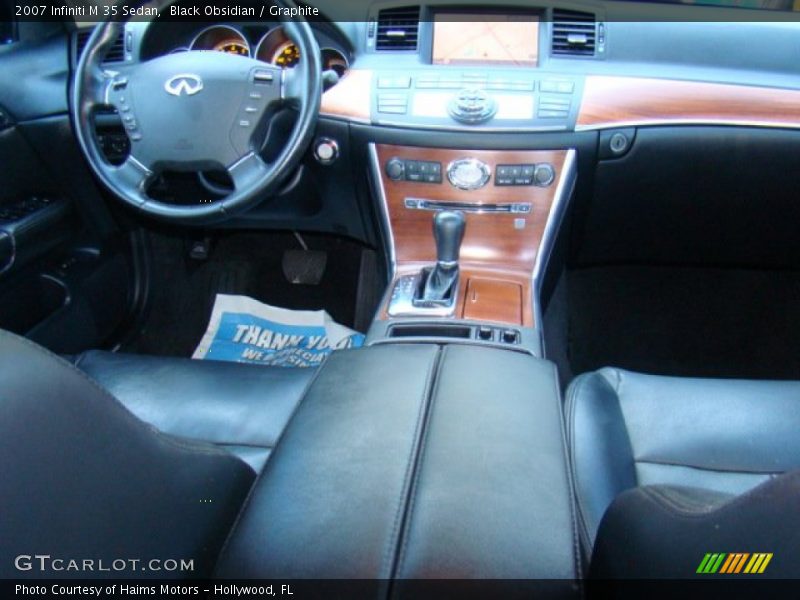 Black Obsidian / Graphite 2007 Infiniti M 35 Sedan
