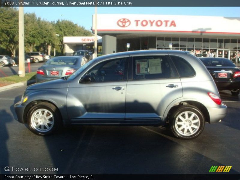Silver Steel Metallic / Pastel Slate Gray 2008 Chrysler PT Cruiser Touring