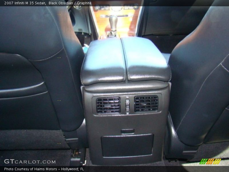 Black Obsidian / Graphite 2007 Infiniti M 35 Sedan