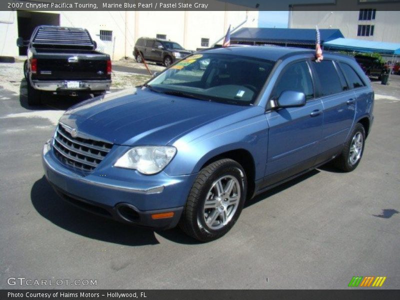 Marine Blue Pearl / Pastel Slate Gray 2007 Chrysler Pacifica Touring