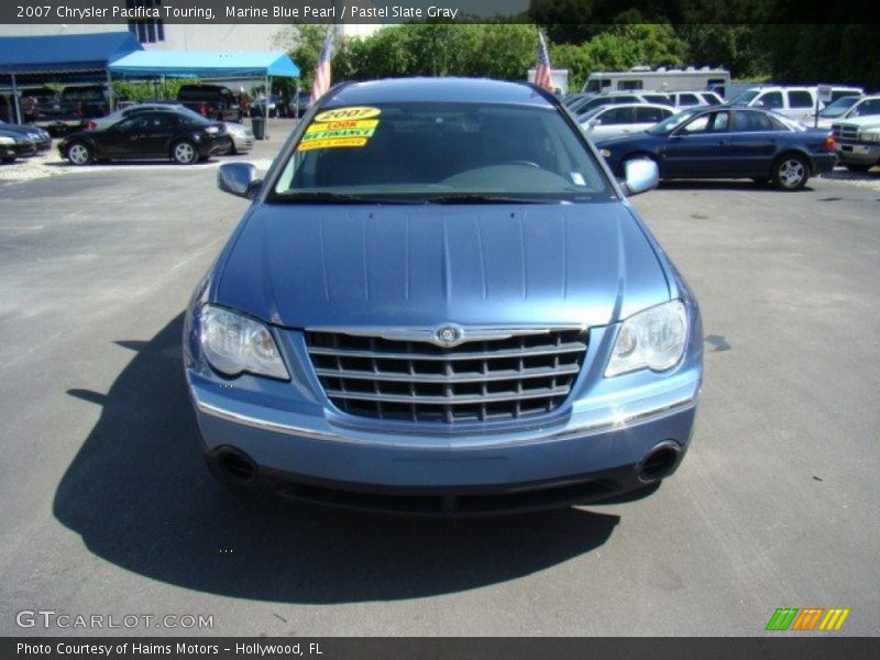 Marine Blue Pearl / Pastel Slate Gray 2007 Chrysler Pacifica Touring